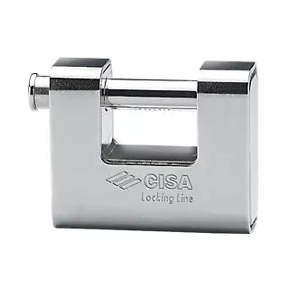 HEAVY DUTY - CISA BRASS WEATHERPROOF PADLOCK 66MM